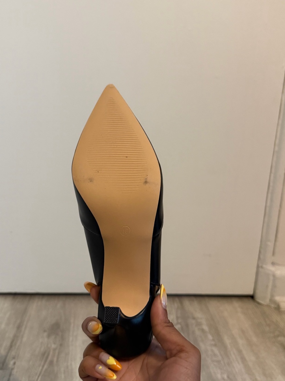 👠🖤 NEW Coutgo Black Slingback Heels – Never Worn 🖤✨ - Picture 7 of 10